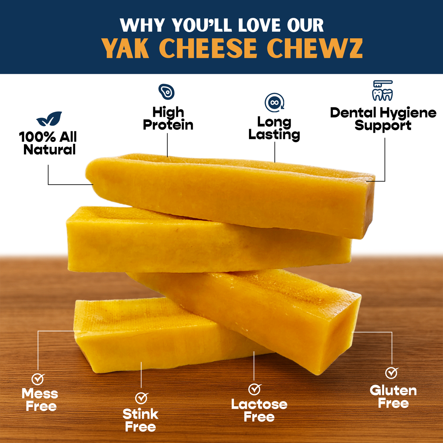 Small Yak Cheese (4 Pack) in Hand Woven Bag (Case Price: $13.3/Bag)