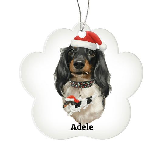 Acrylic Paw Ornament - Your Art/Photo