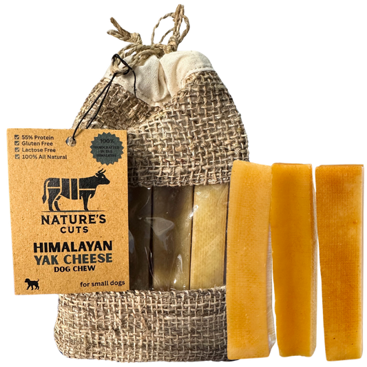 Small Yak Cheese (4 Pack) in Hand Woven Bag (Case Price: $13.3/Bag)