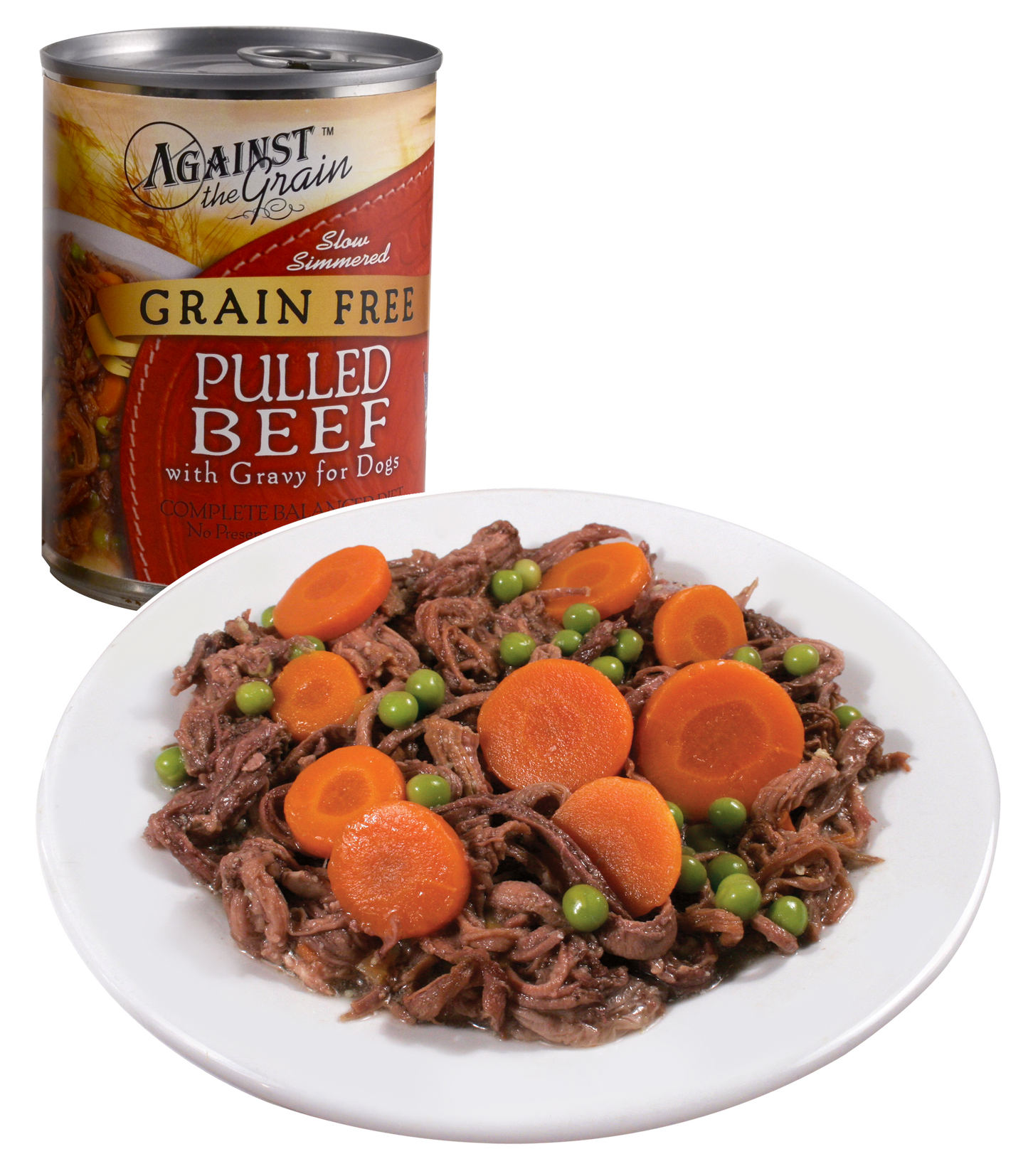 ATG Hand Pulled Beef Dog Food 11 Oz 12ct Case