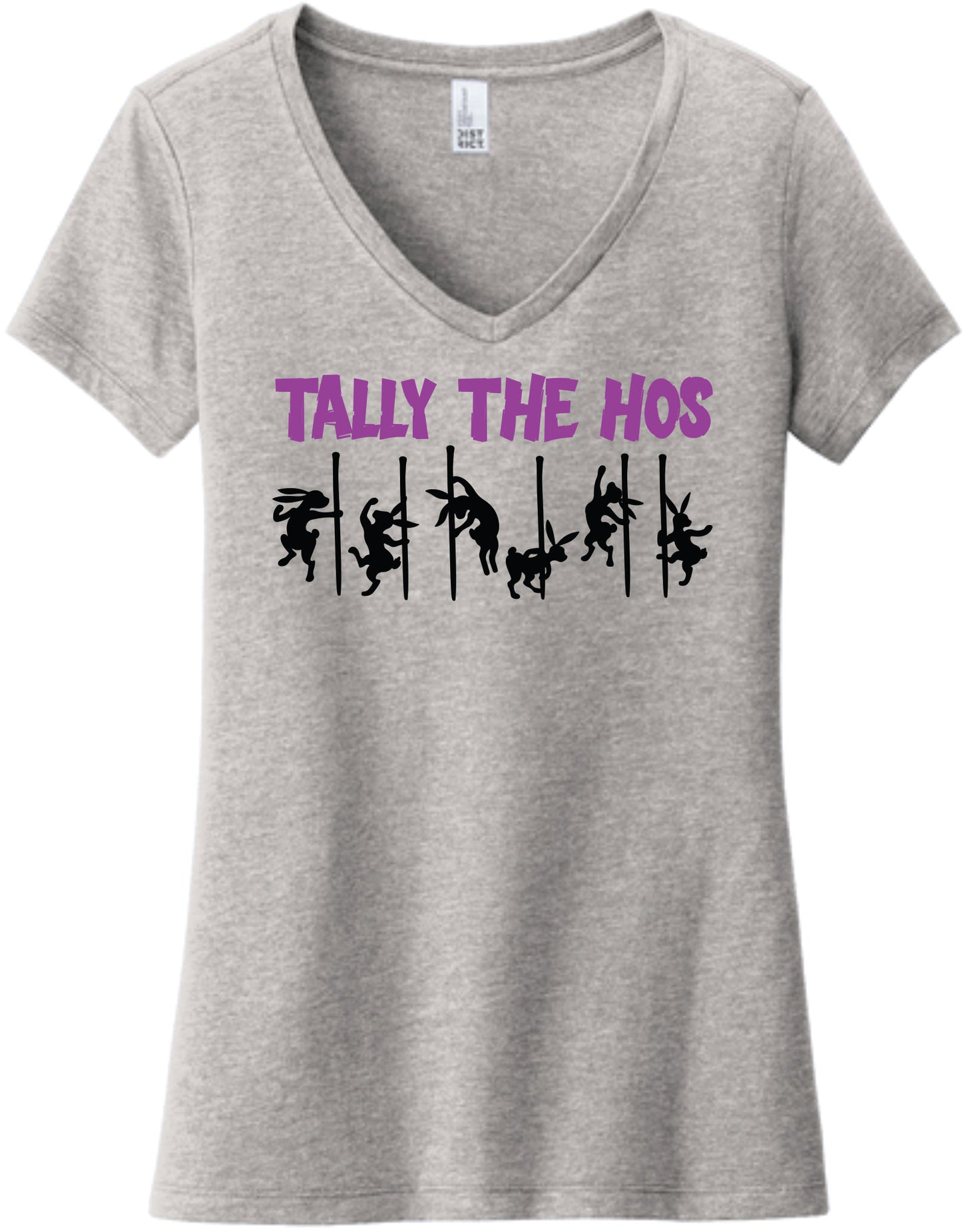 Tally The Hos Women's V-Neck T-Shirt