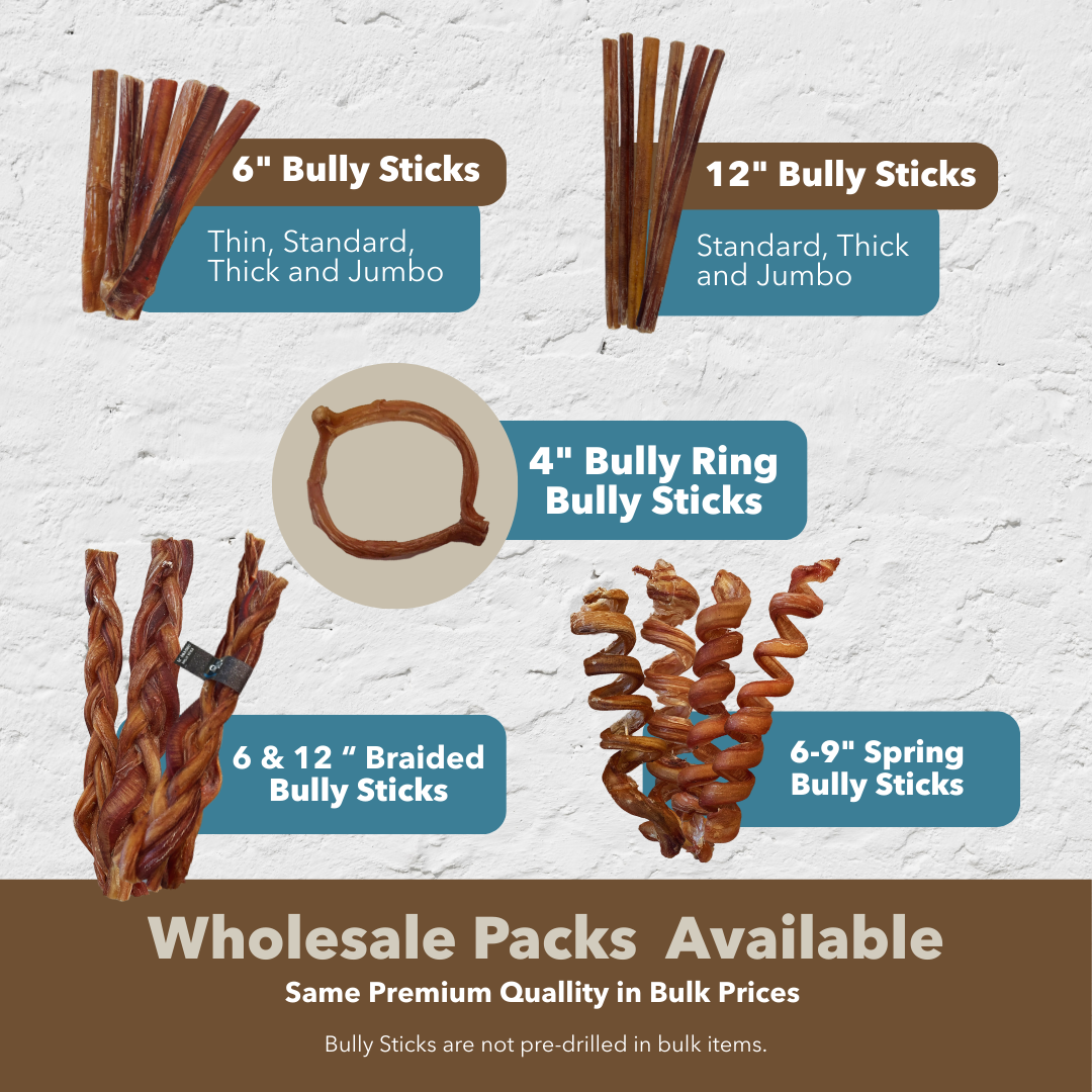 4-6" Variety Bully Sticks